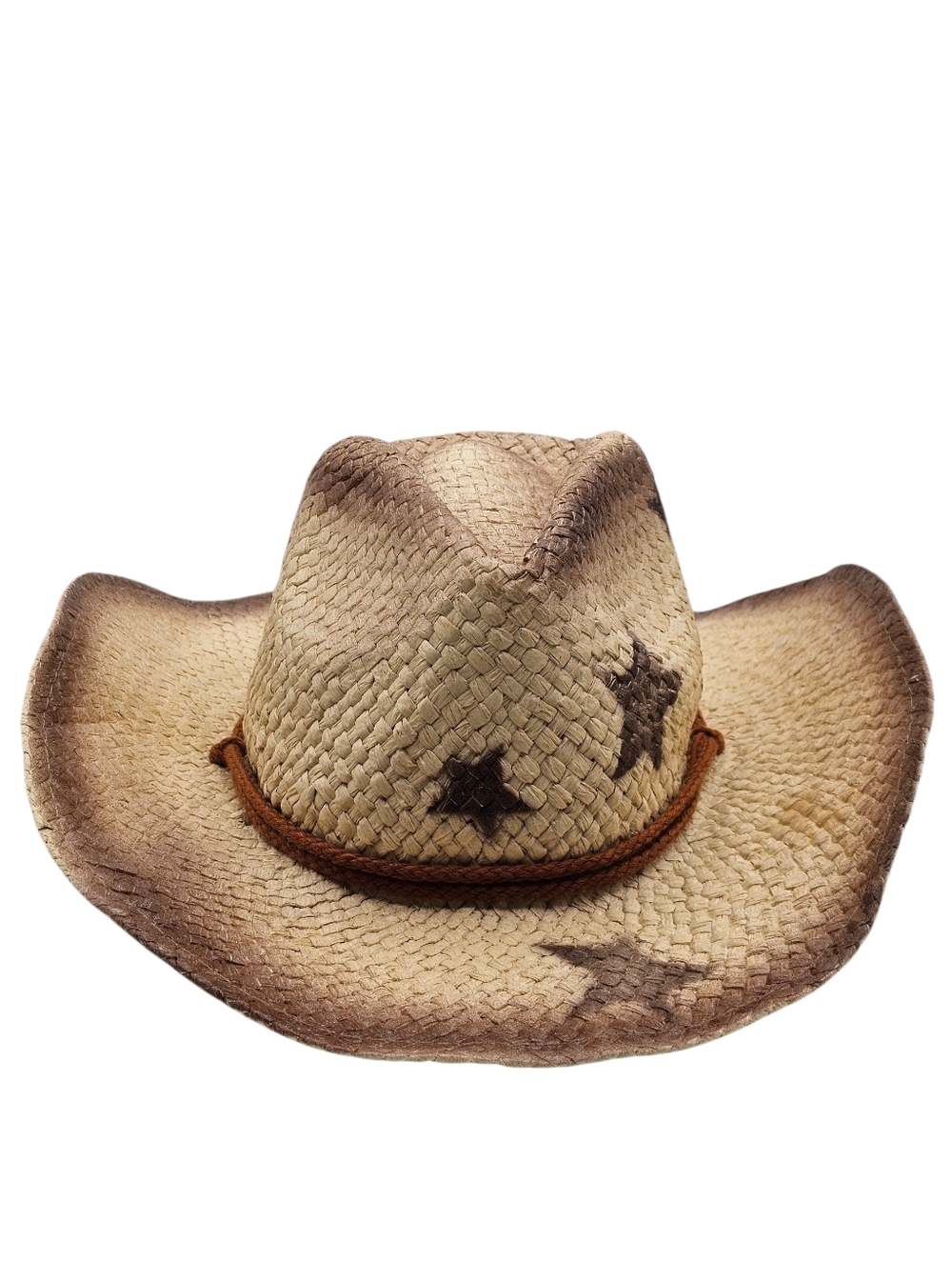 Unisex Western Sunshade Beach Straw Cowboy Hat